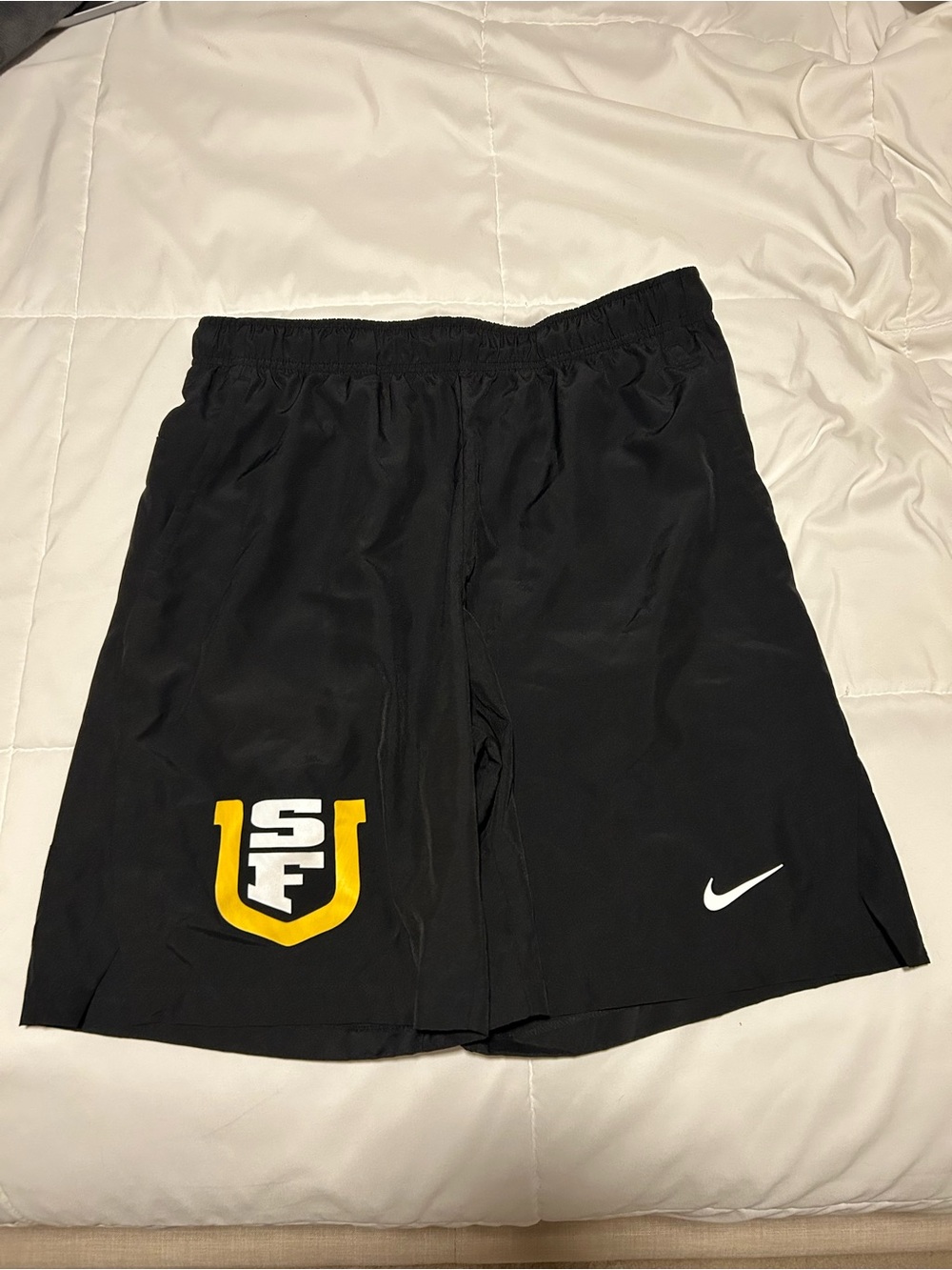 NWT San Francisco Basketball Nike Men’s Black Athletic Shorts